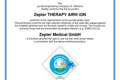 Zertifikat-GUI-Zepter-Therapy-AirIon-EN-2020_geschützt